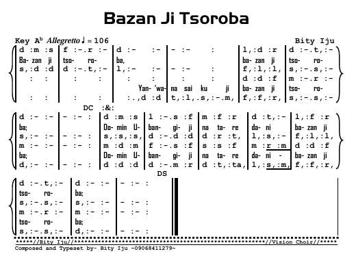 Chorus__Ba Zan ji Tsoroba_Bity Preview